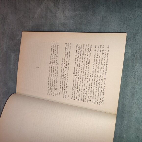 Book Cold Sassy Tree National Bestseller Olive Ann Burns Southern Life Novel - Picture 8 of 9